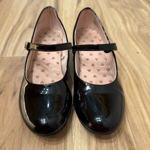 SO Shiny Black Kids Mary Jane Shoes Size 4